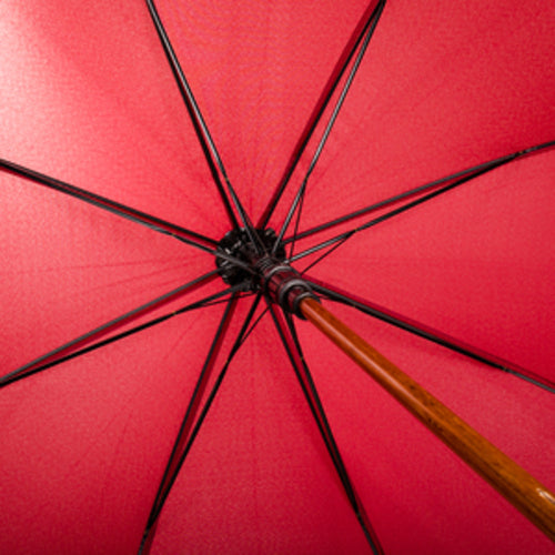 Guarda Chuva Bengala Madeira Vermelho