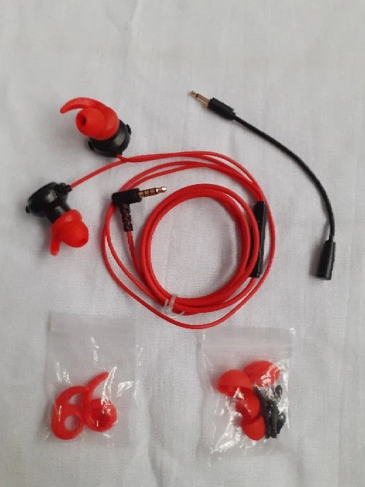 Fones de Ouvido para Jogos de 3,5 Mm, Alto-falante de 10 Mm Fones de Ouvido Com Fio Design Ergonômico Isolamento de Ruído para Celular para Console de Jogos