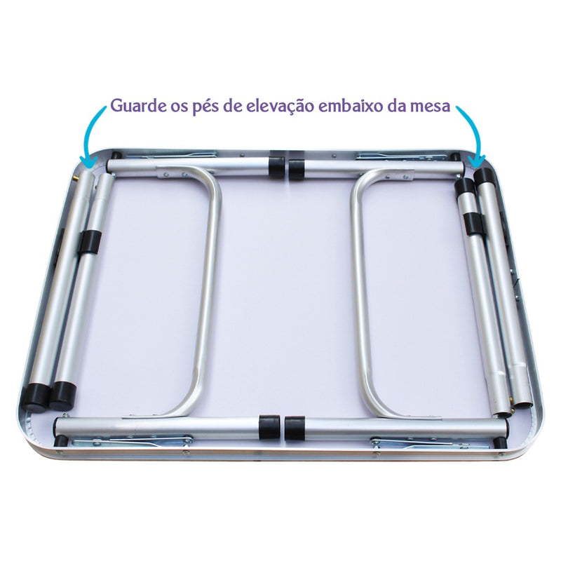 Mesa Camping Dobravel 60 cm x 45 cm